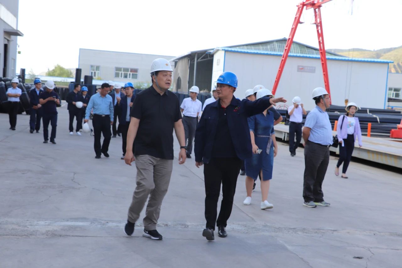 2020年9月2日，甘肅省科技廳葛廳長(zhǎng)一行來公司考察